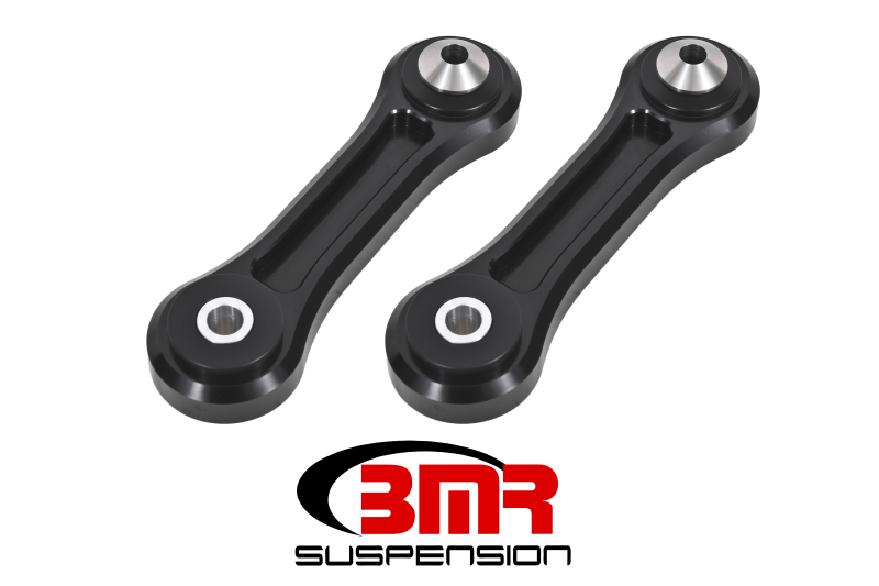 Ford Mustang Suspension Control Arm - Rear - BMR Suspension - Delrin Vertical Link - Black - `15-`27